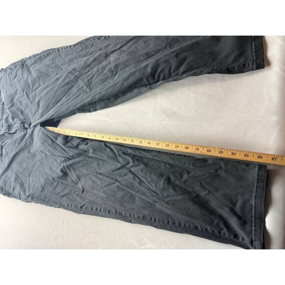 Lee Pants Mens 40X30 Gray Extreme Comfort Straight Fit Performance Stretch Chino - Picture 2 of 5